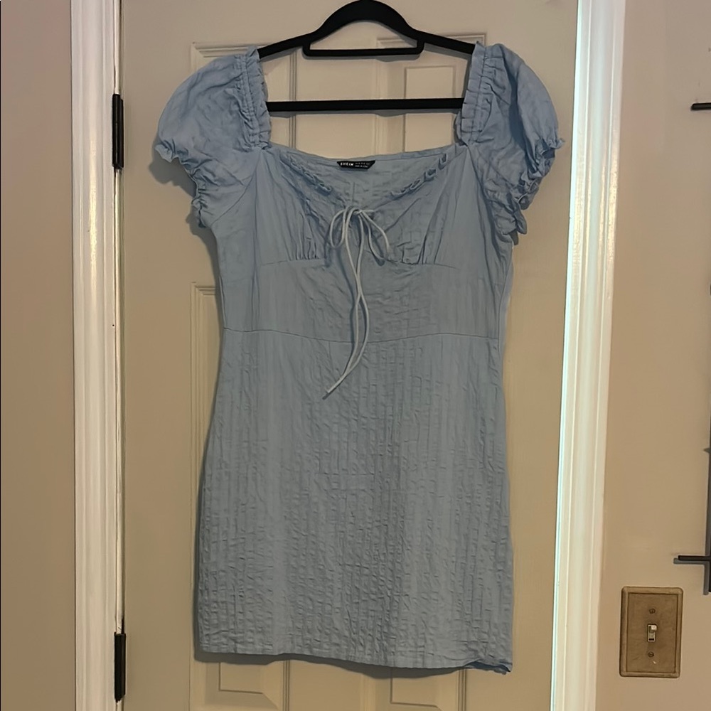 Light blue summer dress.  SHEIN. Size M